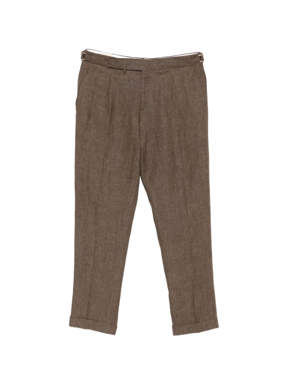Pantaloni con regolazioni laterali in marrone Briglia 1949 - uomo 