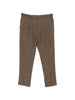Men's Briglia 1949 brown trousers with side adjusters
