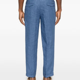 Pantaloni con pieghe in blu Briglia 1949 - uomo 