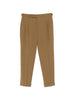 Briglia 1949 women's pleated brown trousers
