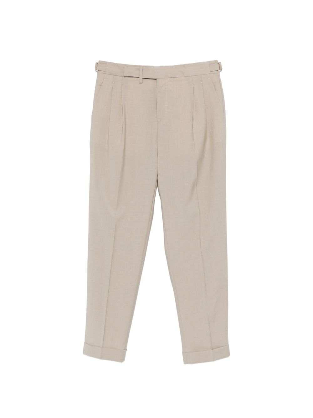 Pantaloni a pieghe con cintura in beige Briglia 1949- donna 