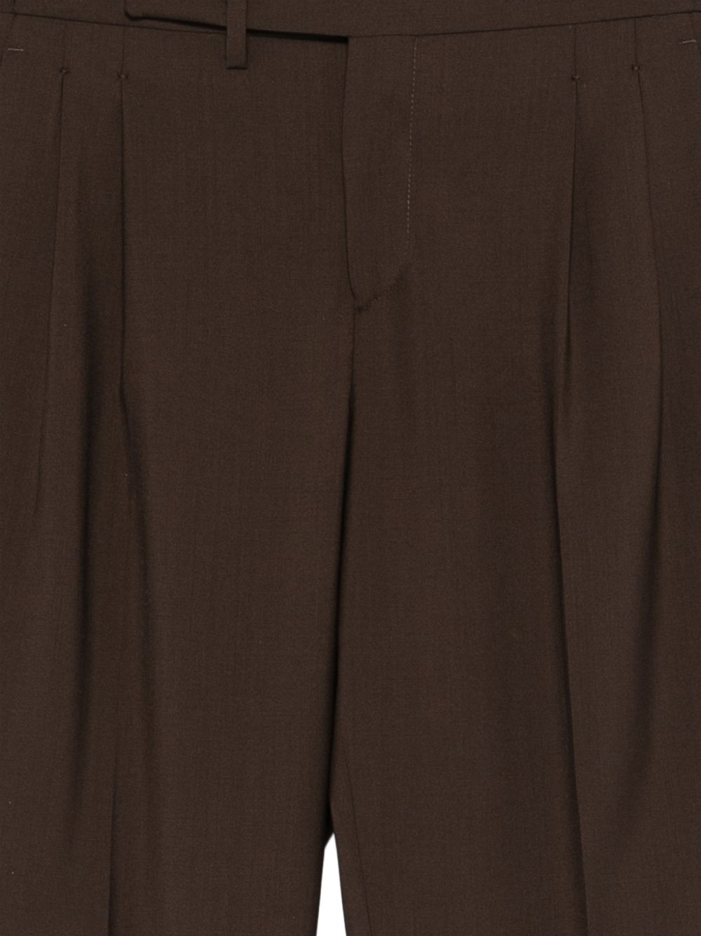 Pantaloni con fibbia e pieghe in marrone Briglia 1949- donna 