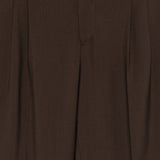 Pantaloni con fibbia e pieghe in marrone Briglia 1949- donna 