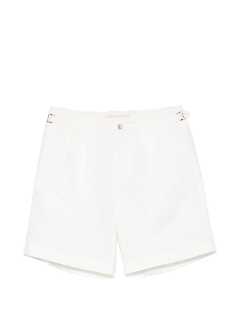 Shorts a pieghe con fibbia in bianco Briglia 1949 - uomo 