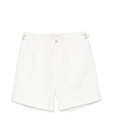 Shorts a pieghe con fibbia in bianco Briglia 1949 - uomo 