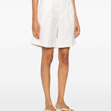 Shorts a pieghe con fibbia in bianco Briglia 1949 - uomo 