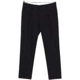 Pantaloni tiberio con pieghe in nero Briglia 1949 - uomo 