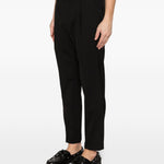 Pantaloni tiberio con pieghe in nero Briglia 1949 - uomo 
