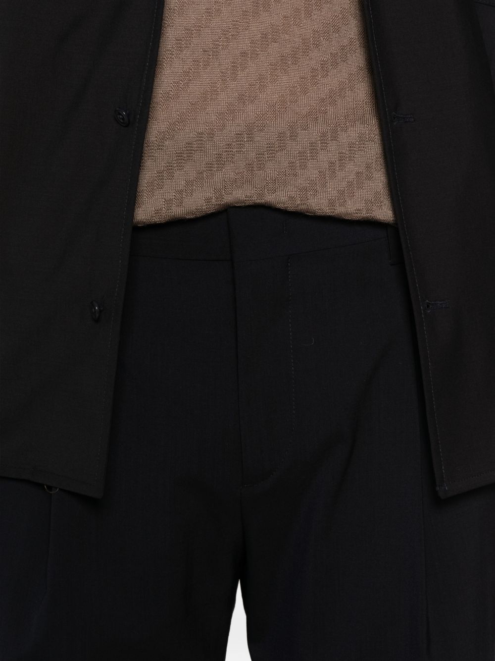 Pantaloni tiberio con pieghe in blu Briglia 1949 - uomo 
