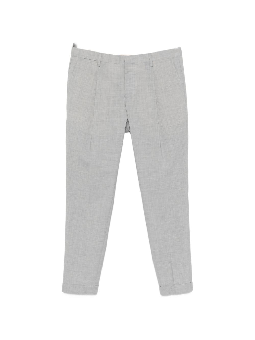 Pantaloni tiberio con pieghe in grigio Briglia 1949 - uomo 