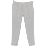 Pantaloni tiberio con pieghe in grigio Briglia 1949 - uomo 