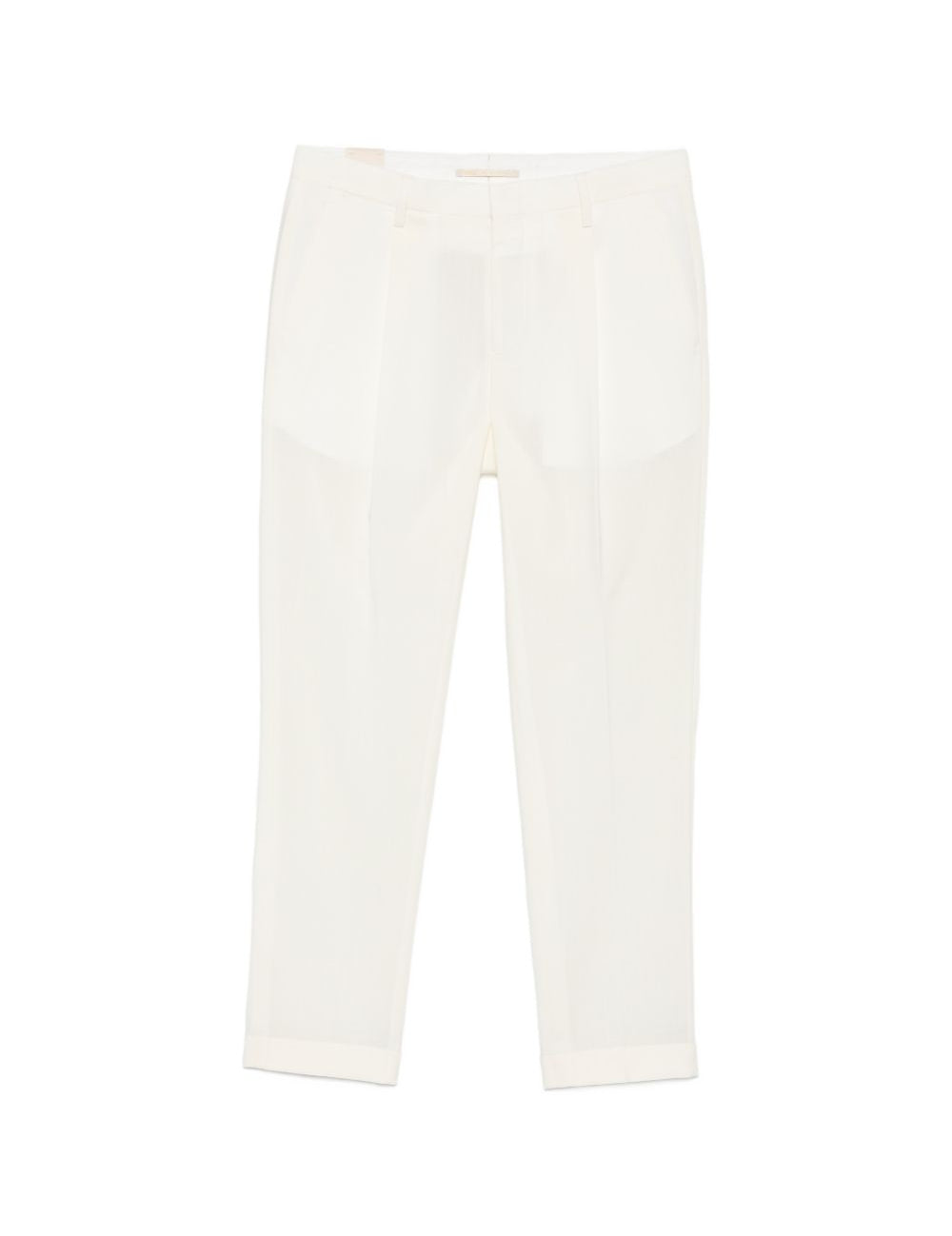 Pantaloni Tibero con pieghe pressate in bianco Briglia 1949 - uomo 