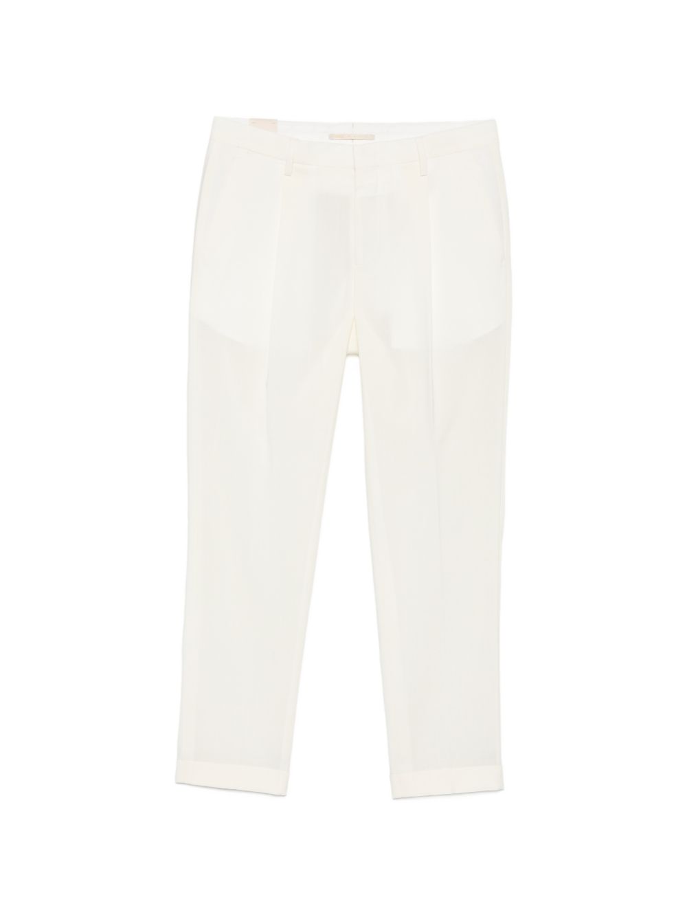 Pantaloni Tibero con pieghe pressate in bianco Briglia 1949 - uomo 