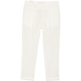 Pantaloni Tibero con pieghe pressate in bianco Briglia 1949 - uomo 