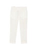 Briglia 1949 men's Tibero trousers with pressed pleats in white