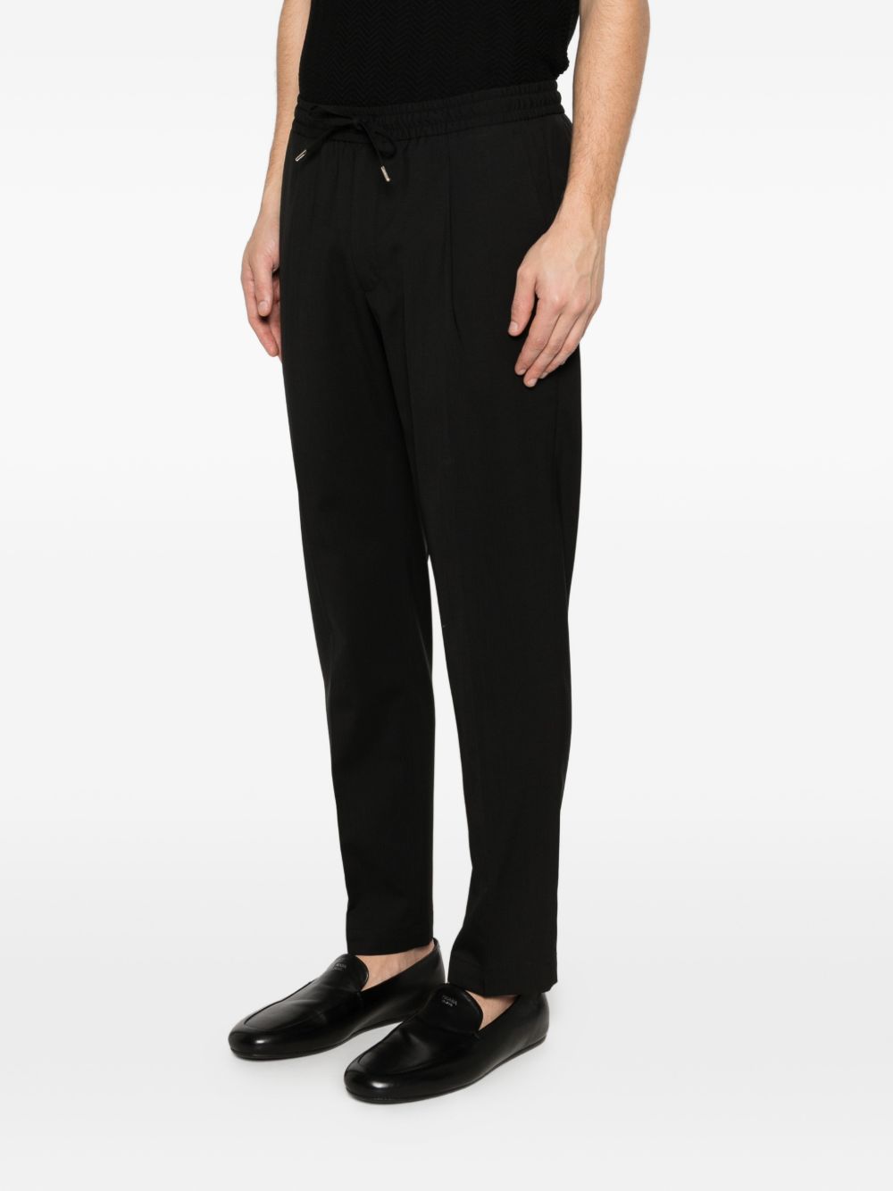 Pantaloni wimbledon con coulisse in nero Briglia 1949 - uomo 