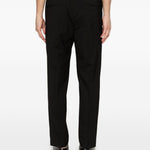 Pantaloni wimbledon con coulisse in nero Briglia 1949 - uomo 