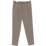 Pantaloni con coulisse e pieghe in marrone Briglia 1949 - uomo 