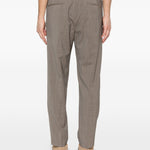 Pantaloni con coulisse e pieghe in marrone Briglia 1949 - uomo 