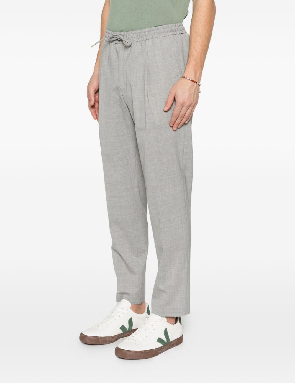 Pantaloni con coulisse e pieghe in grigio Briglia 1949 - uomo 
