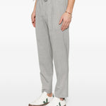Pantaloni con coulisse e pieghe in grigio Briglia 1949 - uomo 