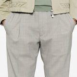 Pantaloni con coulisse e pieghe in grigio Briglia 1949 - uomo 