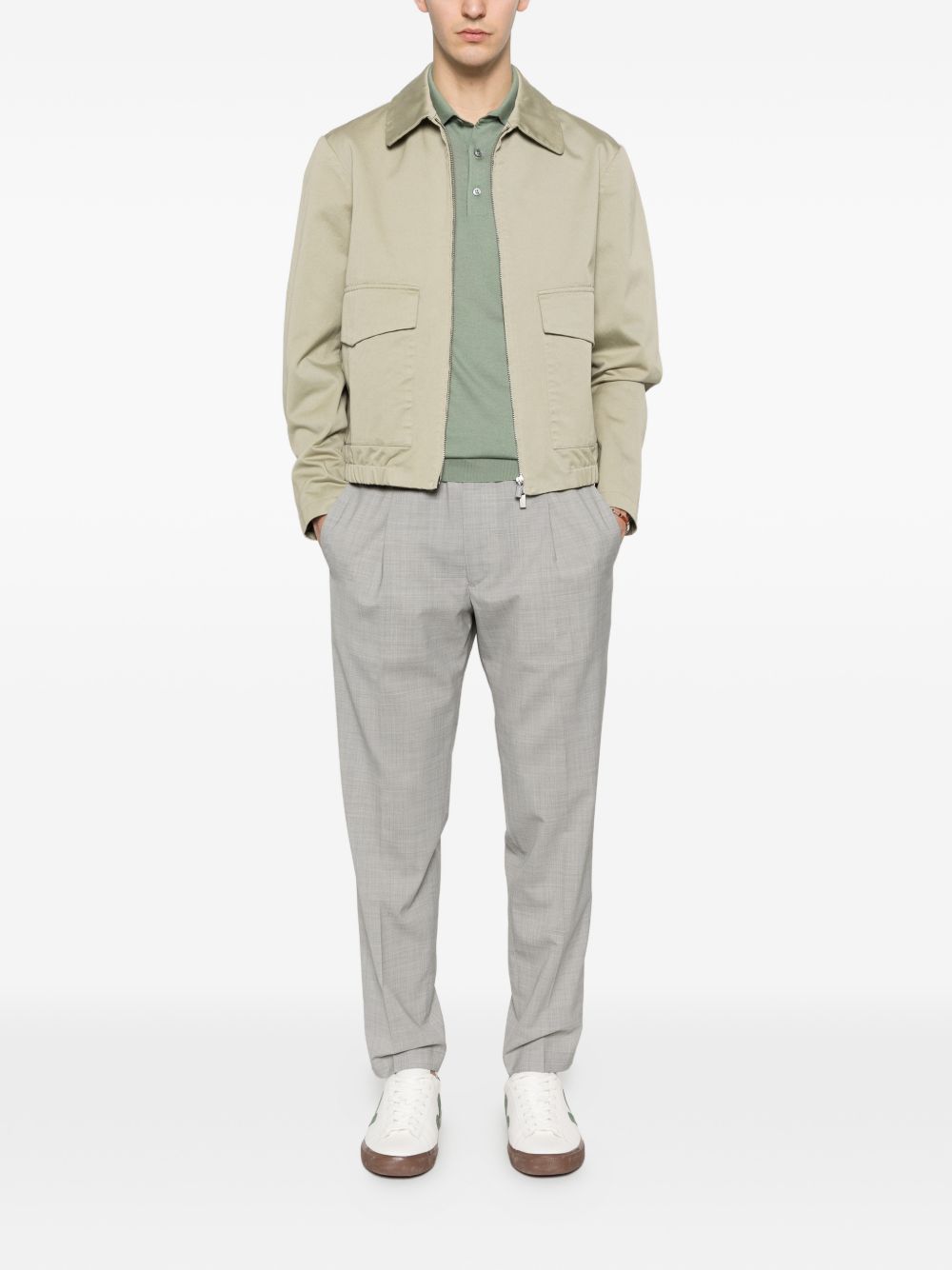 Pantaloni con coulisse e pieghe in grigio Briglia 1949 - uomo 
