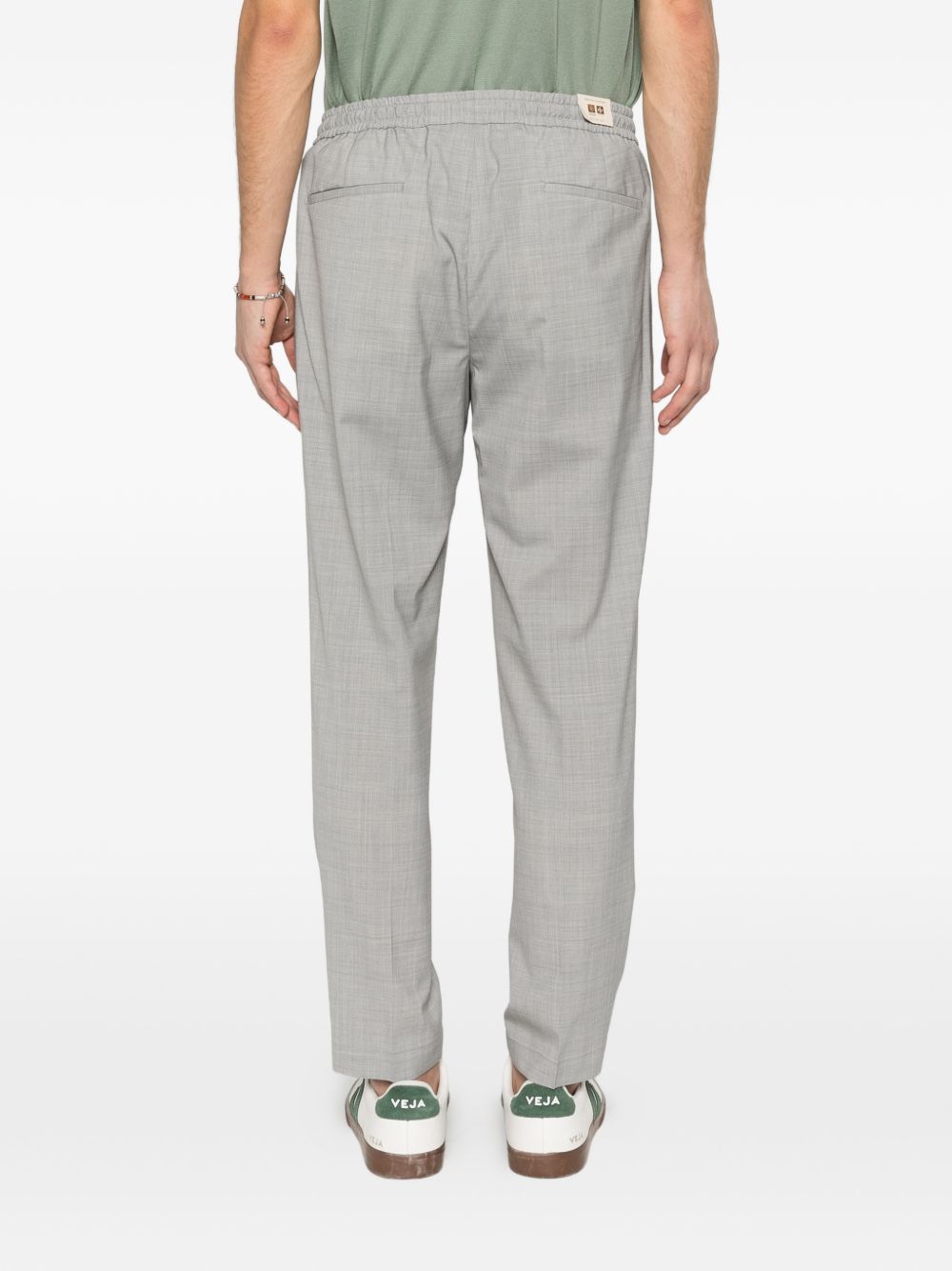 Pantaloni con coulisse e pieghe in grigio Briglia 1949 - uomo 