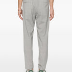 Pantaloni con coulisse e pieghe in grigio Briglia 1949 - uomo 