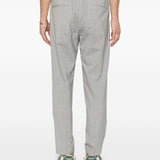 Pantaloni con coulisse e pieghe in grigio Briglia 1949 - uomo 
