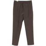 Pantaloni con coulisse e pieghe in marrone Briglia 1949 - uomo 