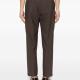 Pantaloni con coulisse e pieghe in marrone Briglia 1949 - uomo 