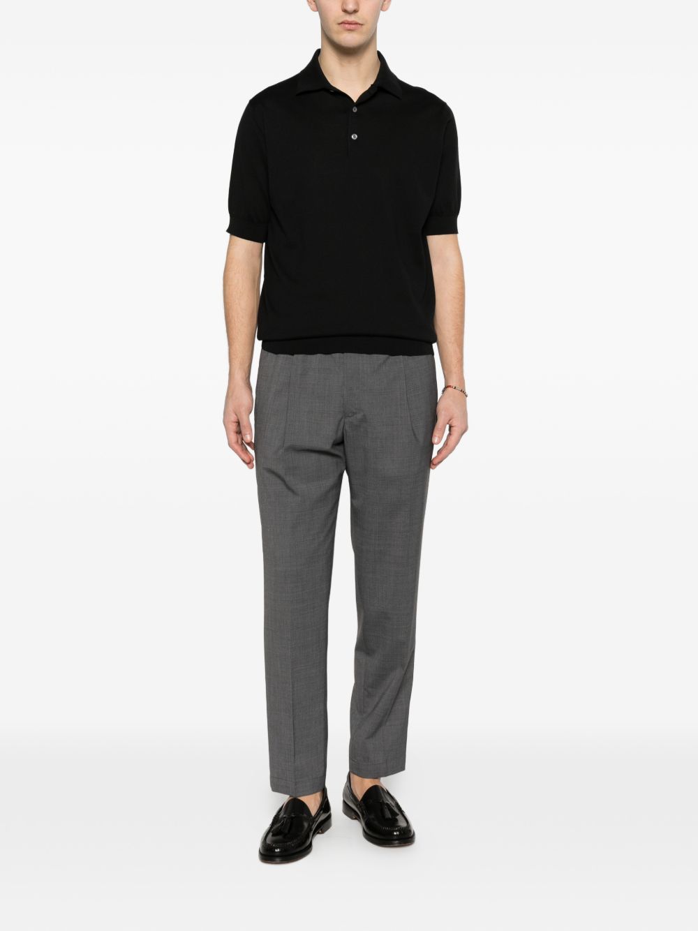 Pantaloni con coulisse e pieghe in grigio Briglia 1949 - uomo 