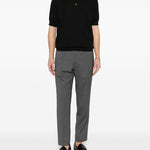 Pantaloni con coulisse e pieghe in grigio Briglia 1949 - uomo 