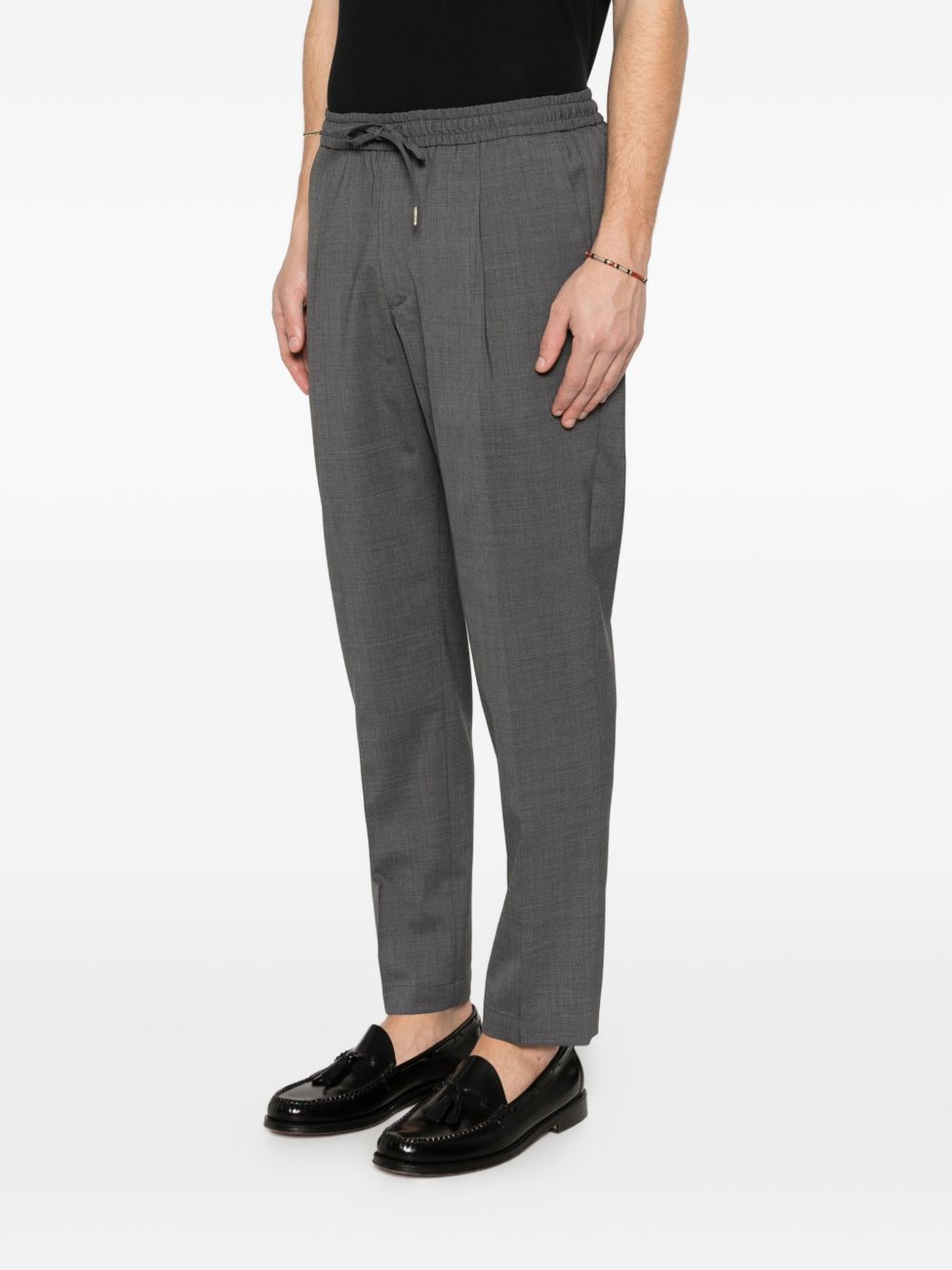 Pantaloni con coulisse e pieghe in grigio Briglia 1949 - uomo 