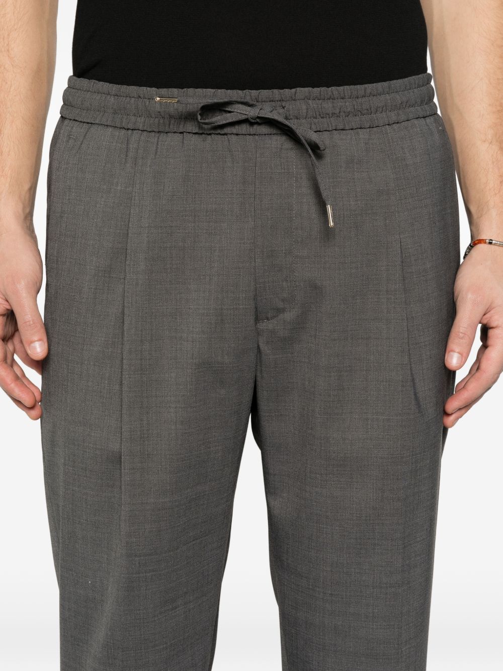 Pantaloni con coulisse e pieghe in grigio Briglia 1949 - uomo 