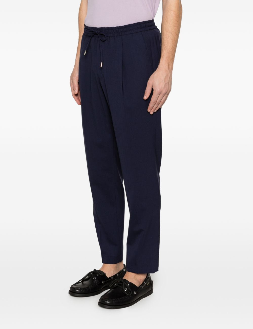 Pantaloni con coulisse e pieghe in blu Briglia 1949 - uomo 