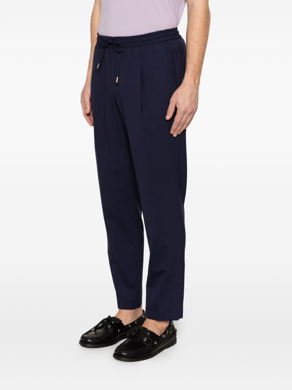 Pantaloni con coulisse e pieghe in blu Briglia 1949 - uomo 