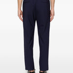 Pantaloni con coulisse e pieghe in blu Briglia 1949 - uomo 