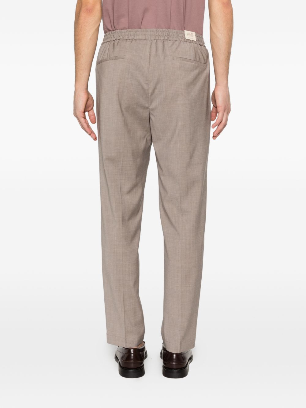 Pantaloni con coulisse e pieghe in beige Briglia 1949 - uomo 