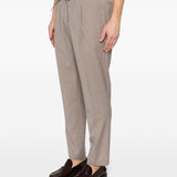 Pantaloni con coulisse e pieghe in beige Briglia 1949 - uomo 