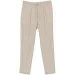 Pantaloni con coulisse e pieghe in beige Briglia 1949 - uomo 