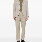 Pantaloni con coulisse e pieghe in beige Briglia 1949 - uomo 