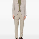 Pantaloni con coulisse e pieghe in beige Briglia 1949 - uomo 