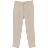 Pantaloni con coulisse e pieghe in beige Briglia 1949 - uomo 