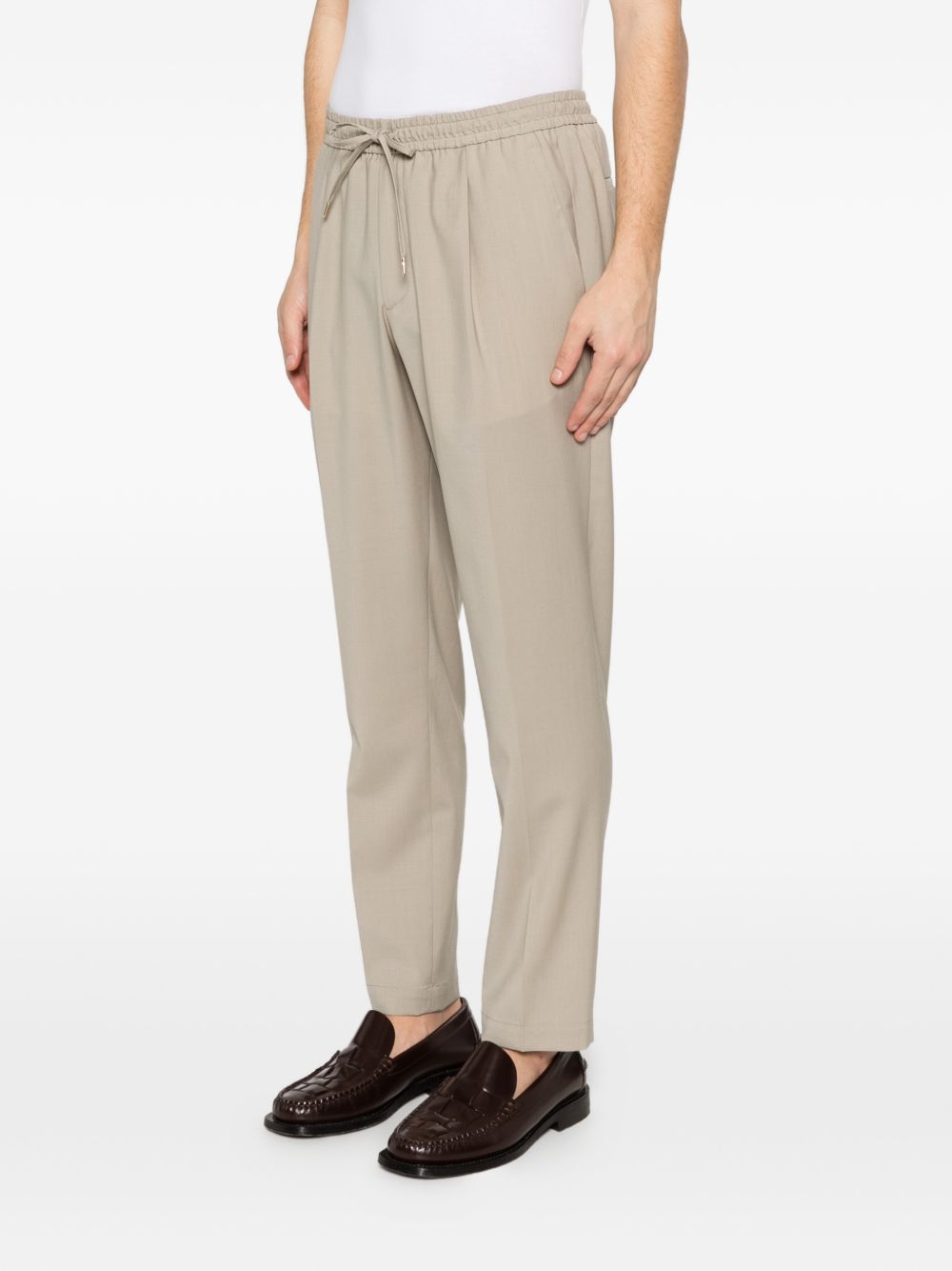 Pantaloni con coulisse e pieghe in beige Briglia 1949 - uomo 