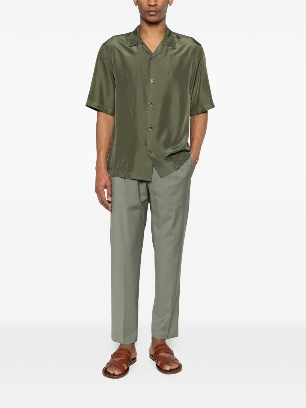 Pantaloni con coulisse e pieghe Wimbledons in grigio Briglia 1949 - uomo 