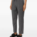 Pataloni con coulisse wimbledon in grigio Briglia 1949 - uomo 