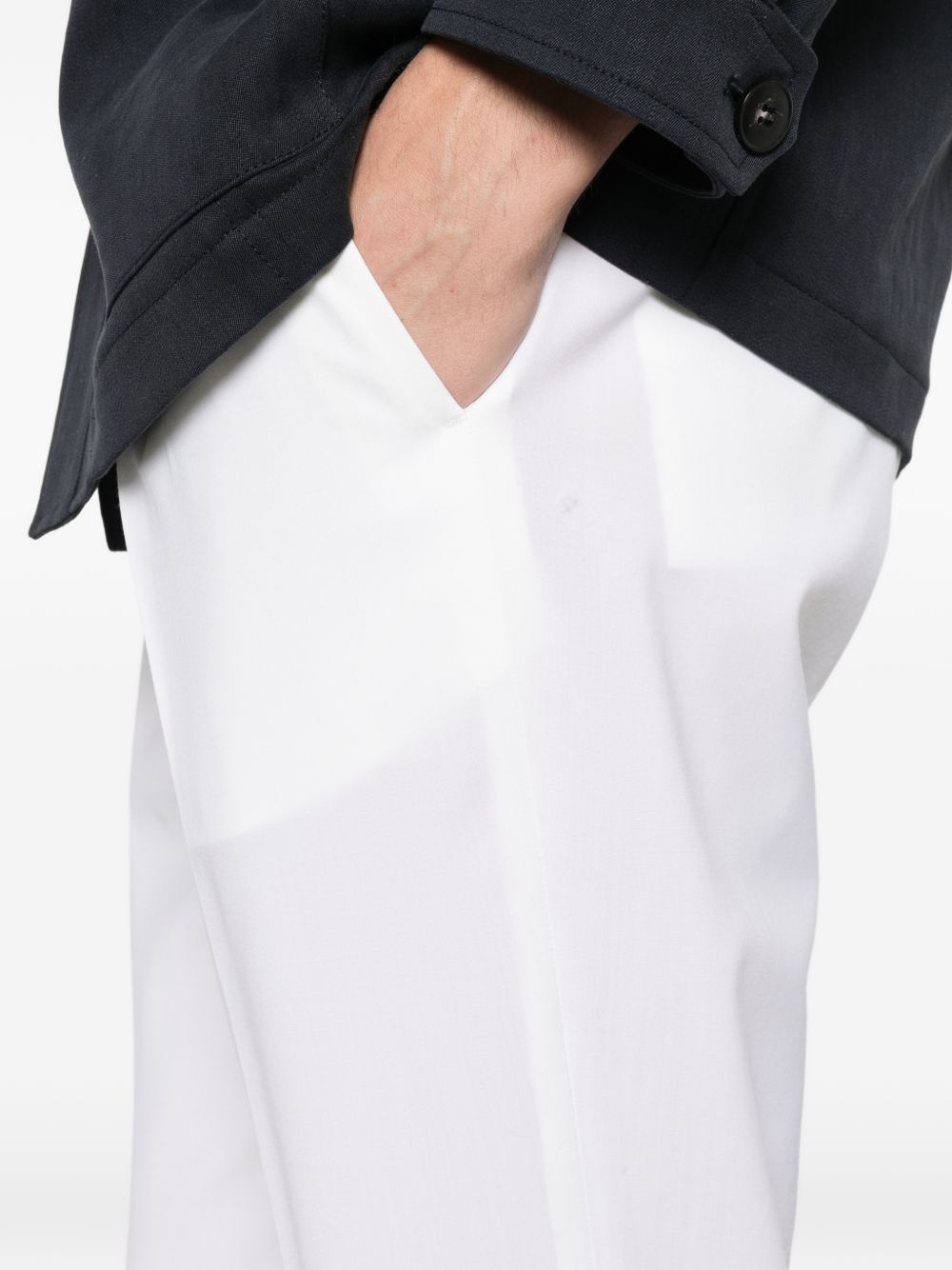 Pantaloni con coulisse e pieghe Wimbledons in bianco Briglia 1949 - uomo 