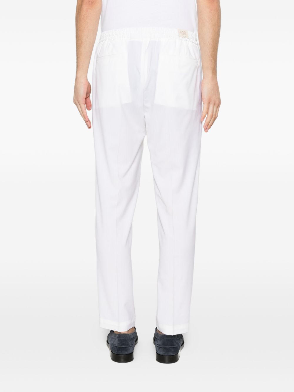 Pantaloni con coulisse e pieghe Wimbledons in bianco Briglia 1949 - uomo 